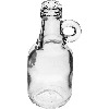40 ml gallone bottle with screw cap - 10 pcs - 3 ['small bottle', ' mickey bottle', ' alcohol bottle', ' liqueur bottle', ' hip flask', ' hip flask bottle for liqueur']