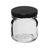 40ml twist off glass jar with coloured lid , Ø43 - 10 pcs. - 2 ['jam jar', ' jar with decorative cap', ' twistoff jar', ' 40 ml jar', ' honey jars']