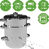 5,2 L Stainless steel steam juicer with setam cooker - 4 ['Steam juicer', ' steamer', ' stainless steel juicer', ' induction juicer', ' gas cooker', ' 5 L', ' for juice', ' home-made juice']