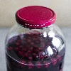 5 L jar with burgundy screw lid Ø100 - 8 