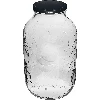 5 L jar with coloured screw lid Ø100  - 1 ['Infusion liquor jar', ' for infusion liquor', ' alcohol jar', ' jar for brine-pickling', ' punch jar', ' lemonade jar', ' 5 L jar', ' jar with screw lid', ' decorative jar', ' fancy jar', ' jar for preserves', ' jar', ' glass jar', ' metal screw lid', ' Ø100 screw lid']