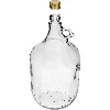 5 L Lady demijohn with a screw cap, stopper and horizontal airlock – a set of 4 pcs - 3 ['demijohn', ' demijohn for wine', ' Lady demijohn', ' 5 L lady jeanne', ' 5 L carboy', ' container', ' carboy', ' 5L Lady bottle', ' carboy for wine', ' demijohn for moonshine.']