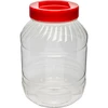 5 L plastic jar - coloured screw cap  - 1 ['Plastic jar', ' unbreakable jar', ' jar for storing loose products', ' for dried mushrooms']
