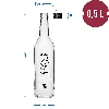 500 ml bottle with screw cap, with Cherry infusion liqueur print, 4 pcs - 7 ['cherry infusion liqueur', ' infusion liqueur from cherries', ' bottle for infusion liqueurs', ' bottles for infusion liqueurs', ' bottle with screw cap', ' bottles with print', ' glass with print', ' glass bottles', ' glass bottles with screw caps']