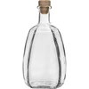500 ml glass bottle Bankietowa with synthetic cork  - 1 ['alcohol bottle', ' decorated alcohol bottles', ' glass alcohol bottle', ' moonshine bottles for wedding party', ' liqueur bottle', ' decorated liqueur bottles']