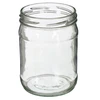 500 ml twist off glass jar with coloured lid Ø82/6 - 6 pcs. - 3 ['pickling jars', ' preserving jars', ' compote jars', ' set of preserving jars with screw caps', ' colourful screw caps']