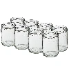 500ml twist off glass jar Ø82/6 - 8 pcs.  - 1 ['jars', ' small jars', ' jar', ' glass jar', ' glass jars', ' jars for preserves', ' canning jars', ' jars for spices', ' jam jar', ' jar for jam', ' honey jar', ' jar for honey ']