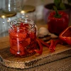 500ml twist off glass jar with golden lid Ø82/6 - 6 pcs. - 10 ['jars', ' small jars', ' jar', ' glass jar', ' glass jars', ' jar with lid', ' jars for preserves', ' canning jars', ' jars for spices', ' jam jar', ' jar for jam', ' honey jar', ' jar for honey ']