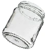 500ml twist off glass jar with golden lid Ø82/6 - 6 pcs. - 6 ['jars', ' small jars', ' jar', ' glass jar', ' glass jars', ' jar with lid', ' jars for preserves', ' canning jars', ' jars for spices', ' jam jar', ' jar for jam', ' honey jar', ' jar for honey ']