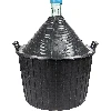 54 L wine demijohn in a plastic basket  - 1 ['Demijohn', ' wine bottle', ' wine carboy', ' for beer', ' for fermentation', ' homemade wine', ' glass carboy for wine', ' for infusion liquors', ' for mead']