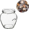 580 ml twist off glass jar with coloured lid Ø82/6 - 6 pcs. - 13 ['preserving jar', ' decorative jar', ' weki', ' compote jar', ' vegetable salad jar', ' marinated vegetable jar', ' marinated mushroom jar', ' jar with decorative cap', ' set of jars', ' 0.5 L jar']