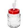 5l gallon / glass carboy with nylon straps and plastic cap for wine making and preserving - 5 ['canning jar', ' jars for preserves', ' regular jar', ' regular jars', ' cheap jars', ' large jar for cucumbers', ' large jar for cabbage']