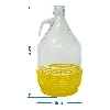 5l glass carboy / gallon with handle "Dama" - 2 ['wine demijohn', ' demijohn for wine', ' wine carboy', ' wine bottle', ' bottle for wine', ' wine container', ' tinted glass demijohn for wine', ' tinted glass demijohn', ' tinted glass demijohn for wine', ' 50l wine demijohn', ' 50l wine demijohn castorama', ' 50l demijohn for wine', ' 50l demijohn for wine castorama', ' wine demijohn', ' wine demijohn castorama', ' carboy in wicker', ' carboy in wicker basket ']