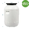 65l Barrel / Drum , white colour - 8 ['barrel for cabbage', ' pickling barrel', ' pickling barrel', ' silage', ' cabbage', ' cucumber', ' barrel with lid']