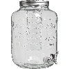 "7,6l glass jar with tap ""Citronade"""  - 1 ['bottle with tap', ' glass bottle with tap', ' glass bottle for drinks', ' bottle', ' bottle for drinks']