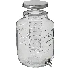 "7,6l glass jar with tap ""Citronade""" - 2 ['bottle with tap', ' glass bottle with tap', ' glass bottle for drinks', ' bottle', ' bottle for drinks']