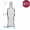 700 ml ‘Kredensowa’ bottle with a stopper - 5 