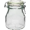 790 ml Comfort round swing top glass jar - 3 ['canning jars', ' jars for preserves', ' regular jar', ' regular jars', ' cheap jars']