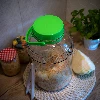 8 L glass jar, with tongs - 7 ['large jar', ' jar large', ' large glass jar', ' canning jar', ' for pickling', ' for cucumbers', ' for cabbage', ' industrial jar', ' jar with tongs', ' jar tongs', ' cucumber tongs']