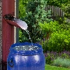 80 L Barrel / Drum with clamp ring, blue colour - 14 ['pickling barrels', ' cucumber barrel', ' cabbage barrel', ' cucumber pickling barrel', ' cabbage pickling barrel', ' rain barrel', ' rain barrel', ' barrel for collecting rainwater', ' lockable barrel', ' food barrel', ' barrel with clamping ring', ' plastic barrel', ' good barrel', ' blue barrel']