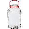 8l glass jar with plastic cap - 2 ['large jar', ' jar large', ' large glass jar', ' canning jar', ' for pickling', ' for cucumbers', ' for cabbage', ' industrial jar', ' jar with tongs', ' jar tongs', ' cucumber tongs']