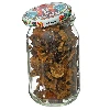 900 ml twist-off jar with coloured Ø82/6 lid - 6 pcs - 7 ['pickling jars', ' for pickling', ' for preserves', ' jars with decorative cap', ' for preserves']