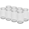 900ml twist off glass jar Ø82/6 - 8 pcs.  - 1 ['jars', ' glass jar', ' glass jars', ' jars for preserves', ' canning jars', ' jars for cucumbers', ' honey jar ']