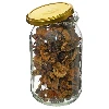 900ml twist off glass jar with golden lid Ø82/6 - 6 pcs. - 7 ['jars', ' glass jar', ' glass jars', ' jar with lid', ' jars for preserves', ' canning jars', ' jars for cucumbers', ' honey jar ']