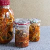 A 0,5 L Slim jar shut mechanically - 2 ['jar', ' 500 ml jar', ' 500ml jar', ' jar with lid', ' jar with snap lid', ' clip-on jar']