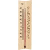 A room thermometer with a pattern (-10°C to +50°C) 15cm mix - 3 ['indoor thermometer', ' room thermometer', ' thermometer for indoors', ' home thermometer', ' thermometer', ' wooden room thermometer', ' thermometer legible scale', ' thermometer with reinforced capillary']