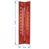 A room thermometer with a pattern (-10°C to +50°C) 15cm mix - 9 ['indoor thermometer', ' room thermometer', ' thermometer for indoors', ' home thermometer', ' thermometer', ' wooden room thermometer', ' thermometer legible scale', ' thermometer with reinforced capillary']