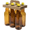 A set of 1 L PET beer bottles in a carrier (6 pcs)  - 1 ['bottles', ' pet ', ' beer', ' cider', ' sub-beer', ' carrier', ' for beer', ' bottle']
