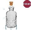 A set of bottles with corks,  240 mL - 4 pcs - 5 ['bottle set', ' glass mini bottles', ' 240 ml bottle', ' bottle', ' bottles', ' glass small bottles', ' glass small bottles', ' alcohol bottle', ' mini bottles', ' glass bottle with a cap', ' sample bottle', ' miniature bottle', ' glass cork bottles', ' guest bottles']