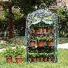 A small balcony greenhouse with three shelves 69 x 49 x 125 cm - 7 ['mini greenhouse with 3 shelves', ' 3-shelf greenhouse', ' balcony greenhouse', ' greenhouse for balcony', ' mini greenhouses', ' greenhouse', ' plastic film tunnel', ' plastic film tent', ' plastic film greenhouse']