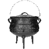 African cauldron, cast iron, 7 L - Safari - 2 ['cast iron cauldron', ' campfire cauldron', ' gypsy cauldron', ' Hungarian cauldron', ' goulash from cauldron', ' grill']