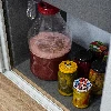 Angular airlock for containers - shatterproof - 7 ['plastic airlock', ' shatterproof airlock', ' airlock for fermentation containers', ' angular airlock', ' airlock for wine', ' side-mounted airlock']