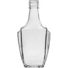 Art Deco 250 ml bottle with screw cap, 6 pcs. - 2 ['glass bottles', ' decorative bottles', ' decorative bottles', ' liquor bottles', ' home-made liquor bottles', ' glass juice bottles', ' decorative liquor bottles', ' decorative gift bottles', ' clear glass bottles']