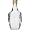 Art Deco Bottle 250 ml with a cap  - 1 ['bottle for liqueur', ' bottles for liqueur', ' bottle for alcohol', ' decorative bottles for alcohol', ' glass bottle for alcohol', ' bottles for moonshine for a wedding', ' bottle for liqueur', ' decorative bottles', ' bottle for vodka', ' bottle for vodka']