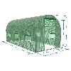 Backyard greenhouse (plastic) 2x4.5x2 m - 15 ['greenhouse', ' backyard greenhouse', ' tunnel', ' plastic tunnel', ' backyard tunnel', ' robust backyard greenhouses', ' home greenhouse', ' backyard greenhouse price']