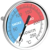 BBQ Smoker Thermometer (0°C to +250°C) 5,2cm  - 1 ['bbq thermometer gauge', ' bbq thermometer', ' barbecue thermometer', ' barbeque thermometer', ' bbq temperature gauge', ' smoker thermometer', ' meat thermometer for grilling']