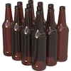 Beer bottle 500 ml - carton of 12 pcs.  - 1 ['beer bottles', ' capping bottle', ' cider bottle', ' 0.5 L bottle', ' 500 ml bottle', ' brown glass bottle']