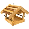Bird feeder - covered by planks  - 1 