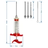 Brine injector 30 ml + 3 needles + cleaner - 7 ['home-made cold cuts', ' home-made meat and cold cuts', ' ham', ' meat', ' home-made products', ' dinner', ' curing meat', ' injection', ' injection machines', ' meat syringe', ' stainless steel needles', ' injection needle', ' pickling', ' undercuring', ' gray eyes in the sausage', ' smoking']