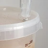Bunt / stopper for fermentation bucket , drilled - 2 ['sealing plug', ' fermentation container sealing', ' sealing cap', ' seal for fermentation container', ' brewing accessories', ' wine-making accessories']