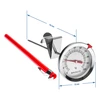 Cooking thermometer (0°C to +100°C) 17,5cm - 2 ['temperature', ' food thermometer', ' catering thermometer', ' thermometer for food', ' food thermometer with probe', ' meat thermometer', ' thermometer with probe', ' kitchen thermometer with probe', ' meat probe', ' roasting thermometer', ' oven thermometer']