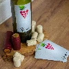 Corks + labels + heat shrink capsules set , 20pcs. - 2 ['cork', ' cork for wine', ' bottle cork', ' wine stopper', ' wine bottles with corks', ' agglomerated cork', ' natural cork', ' labels for homemade wine', ' stickers for homemade wine', ' homemade wine label', ' homemade wine bottle stickers', ' self-adhesive labels', ' perforated wine foils', ' foil for bottleneck', ' heat shrink bottle foils', ' heat shrink foils', ' foil for bottles']