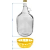 Demijohn 5 L - in a plastic basket, with a screw cap - 3 ['Demijohn 5 L - in a plastic basket', ' with a screw cap']