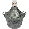 Demijohn for wine in plastic basket 5 L  - 1 ['a demijohn', ' a dymion', ' a wine demijohn in a plastic basket', ' a demijohn for fermentation', ' demijohn 5 L']