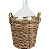 Demijohn in wicker  - 1 ['Demijohn', ' Demijohn in wicker basket', ' glass wine Demijohn', 'Demijohn for home-made beverages', ' home-made wines', ' fermentation containers and Demijohns', ' Demijohns for beer', ' mead', ' liqueur', ' home-made wine', ' Demijohn in basket', ' wicker basket forDemijohns']