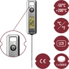 Electronic cooking thermometer, LCD (-50°C to +200°C) - 5 ['gift', ' cooking thermometer', ' thermometer with probe', ' thermometer probe', ' LCD temperature display', ' electronic cooking thermometer']